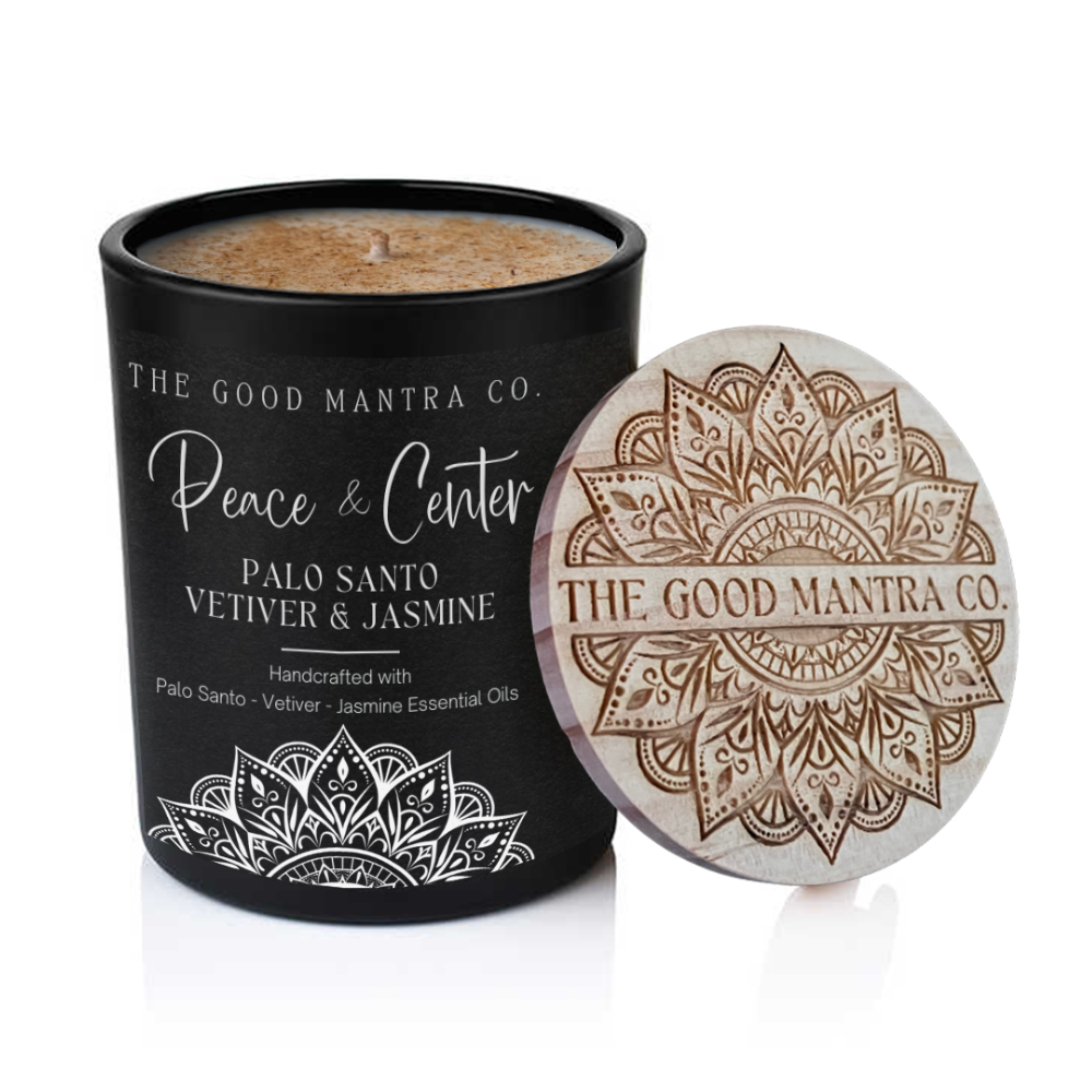 Peace & Center Candle