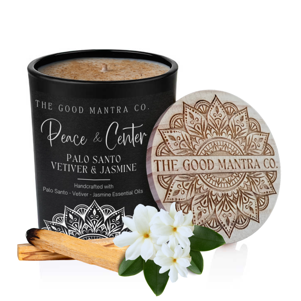 Peace & Center Candle